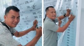 Amir Mahmud Hapantenda 
dan Sahrudin Janis
Calon Kapitalaung Kampung Bahu.