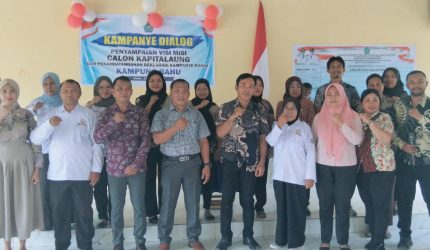 Camat Tabukan Utara, Marwan Nikiulu, S.Sos., M.Si., mengajak seluruh masyarakat Kampung Bahu untuk tetap menjaga persatuan dan persaudaraan menjelang pemilihan Kapitalaung pada 21 Oktober 2026. Ia menegaskan, perbedaan pilihan politik tidak boleh merusak hubungan kekeluargaan yang telah terjalin erat di tengah masyarakat.