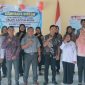 Camat Tabukan Utara, Pj Kapitalaung Kampung Bahu, Panitia Pemilihan Kapitalaung bersama dengan kedua Calon Kapitalaung Kampung Bahu, serta Ketua MTK bersama Anggota serta jajaran perangkat kampung bahu