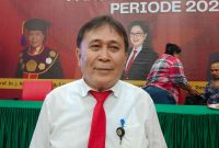 Dekan Fakultas Hukum Universitas Sam Ratulangi (Unsrat) Manado, Prof. Dr. J. Ronald Mawuntu